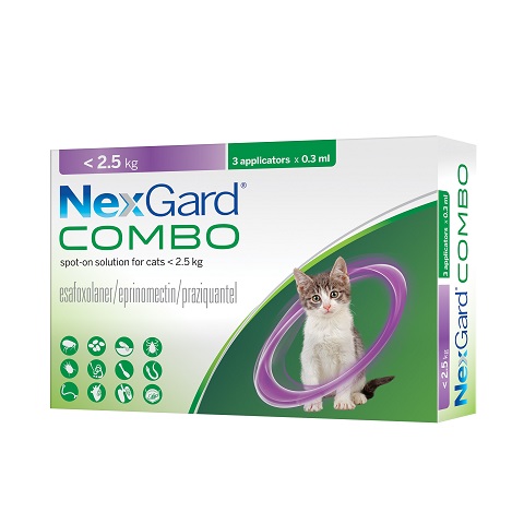 Nexgard Combo Comprehensive Parasite Control For Cats